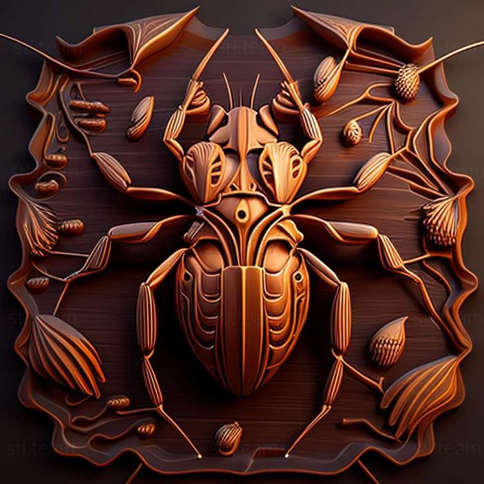 3D модель Pheidole longior (STL)